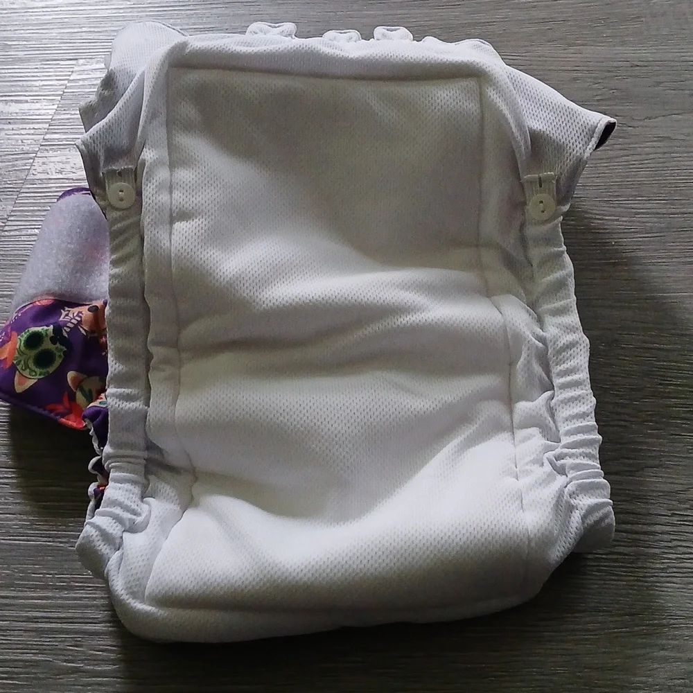 CuteBone purple skull print female dog diaper Sz XL NWOT
